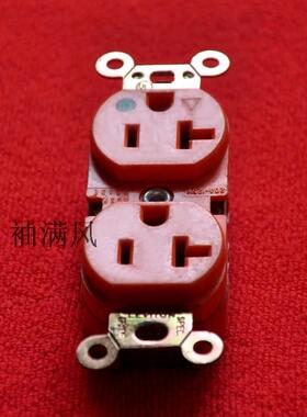 美国原产瓦特WATTGATE母厂出品LEVITON 镀真金特别版冷冻插芯