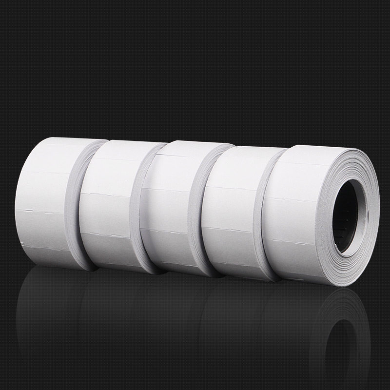 순수한 흰색 모든 흰색 무선 비 다공성 2136 이중 행 이중 행 코딩 용지 가격 용지 가격 용지 슈퍼마켓 분류 라벨 용지