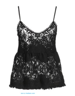 店主自留款325美金意大利原产纯棉流苏蕾丝吊带 若量身定制般妥贴