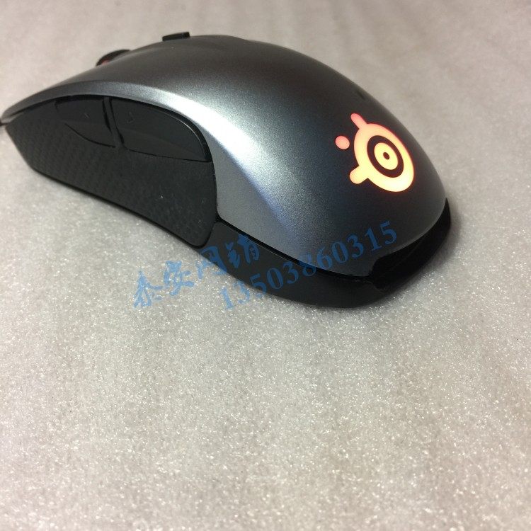 赛睿 steelseries Rival 300 silver 电竞游戏 有线滑鼠鼠标62350