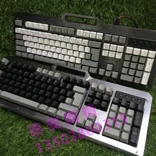 优想 天启mk-935 电竟游戏机械键盘 青轴 跑马灯键帽 混光 大回车