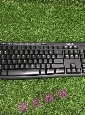 罗技K200 K100商务办公静音多媒体键盘PS2 USB有线