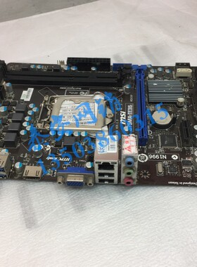 MSI/微星 B75MA-iE35 1155 全固态集显小板支持E31230 V2 B75主板