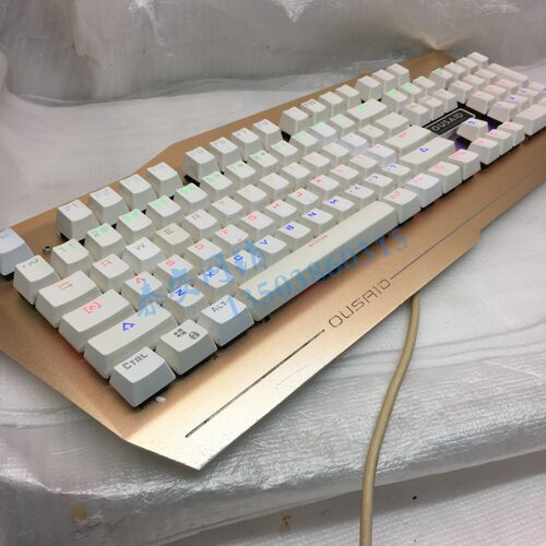 凯华青轴网吧游戏usb机械键盘