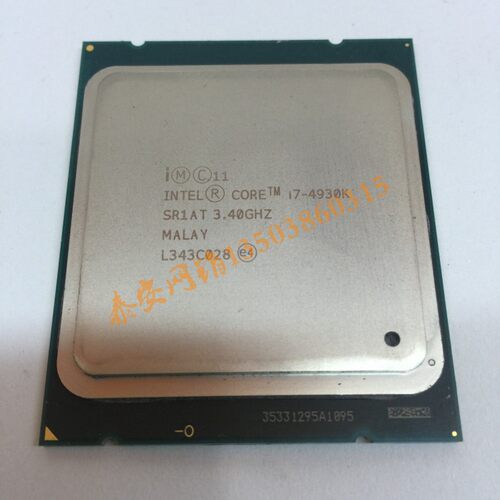 Intel/英特尔 i7-4930K 盒装CPU 正式版3.4G 六核 MALAY L343C028