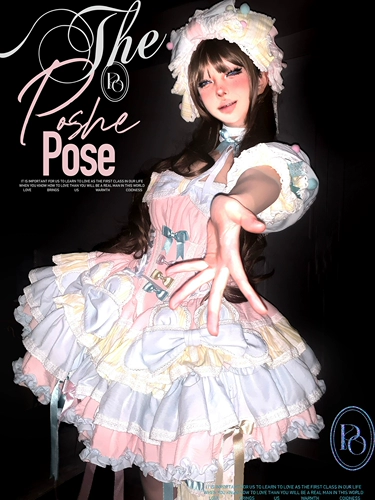 POSHEPOSE Серия «Танец с лентой». Ролик Chuling Haute Couture Ruxin Girls Garden Party «Ограниченный выпуск»!!