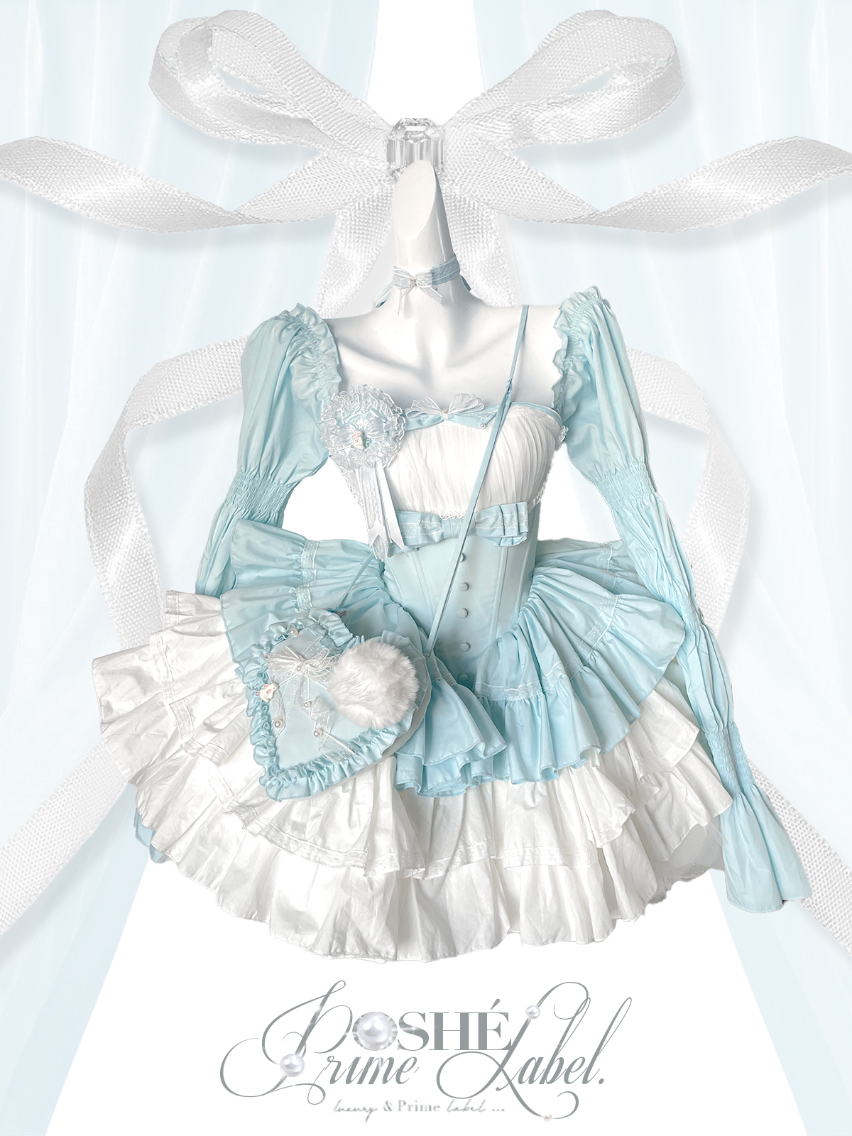 poshe【高定如心·白兔糖】