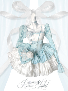 【高定如心·白兔糖】 现货 连衣裙