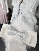 POSHEPOSE高定如心鸢尾之灵 手工蝴蝶结