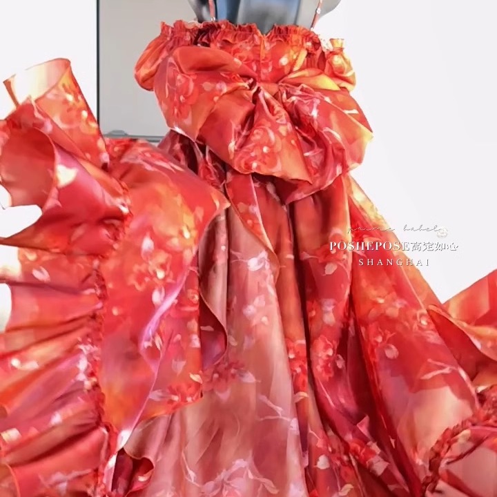 今日新品热播剧女一号连衣裙