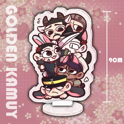 黄金神威亚克力立牌和手机座