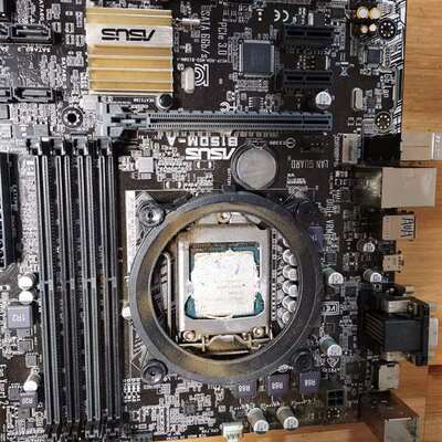 咨询华硕B150M-A主板+i5-6500CPU，拆机全好，议价