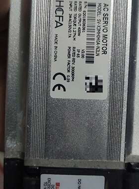 咨询禾川伺服电机SV-X3MH040A-N2LN，400W，IP议价
