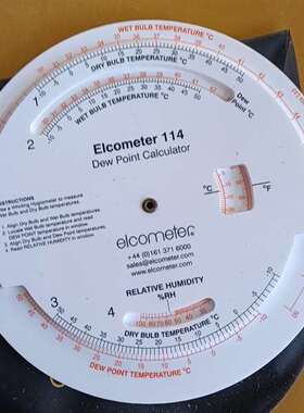 咨询英国易高Elcometer 114露点计算盘根据议价