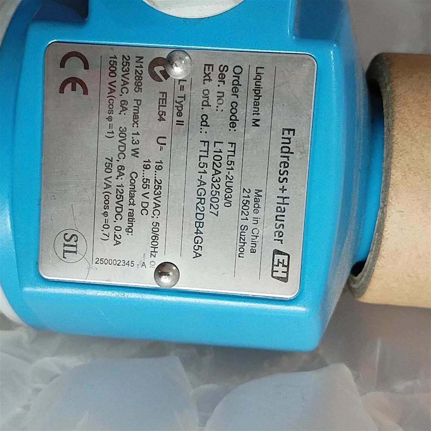 咨询Endress+Hauser FTL51-2U03/0音叉液议价
