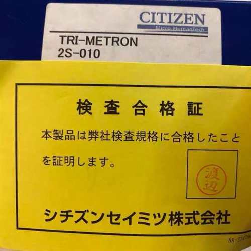 咨询TRI-METRON 2S-010 CITIZEN 原装进口议价