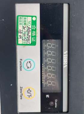 咨询日本VIBRA新光，称重显示器。议价