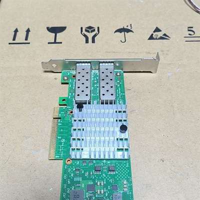 咨询英特尔X520双口万兆网卡，拆机板，82议价