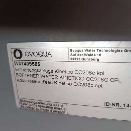 咨询EVOQUA Kinetico CC208c软水机，德国原装议价