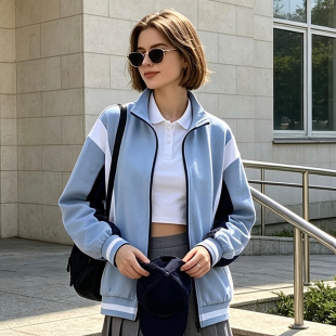 撤柜单！质量好！青春活力休闲运动外套夹克棒球服男女情侣款春秋