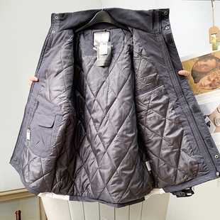 户外冲锋衣外套秋冬 时髦街头风型男连帽棉衣夹克 高货 挺阔有型