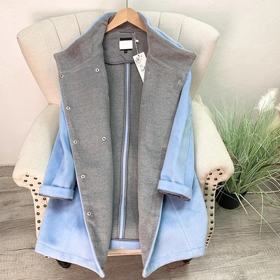 中长款双面呢仿羊绒休闲