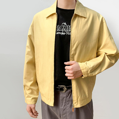 日常休闲男士夹克商务外套春秋