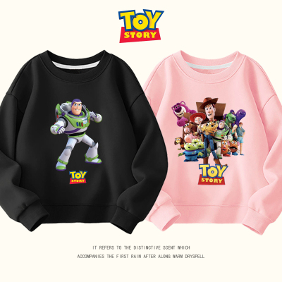 儿童卫衣卡通男女宝宝新款纯棉纯棉圆领长袖衫玩具总动员Toystory