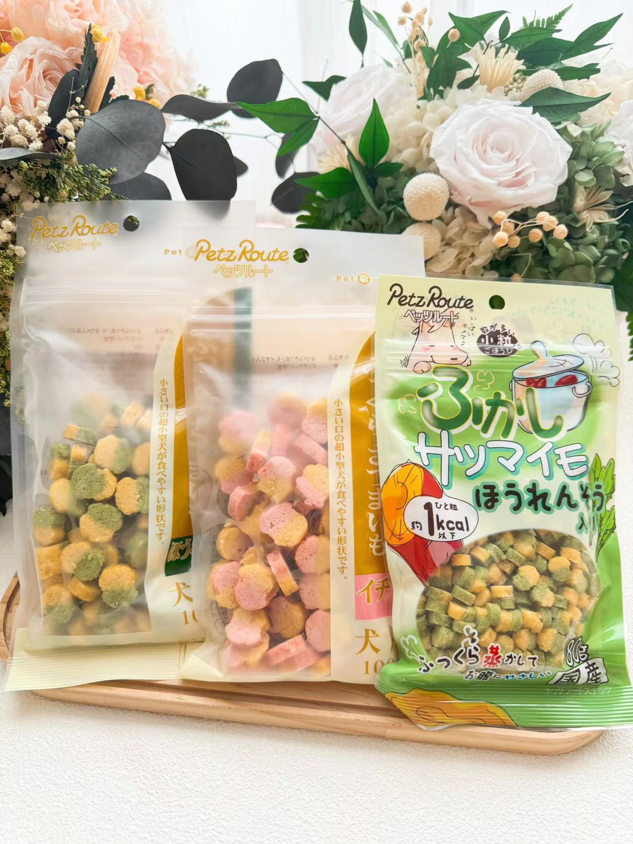 PetzRoute甜薯鸡肉粒犬类柔软