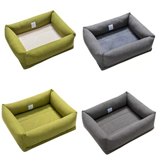 petmassive冬季保暖舒适方形狗窝猫窝可拆洗适合中小型犬猫