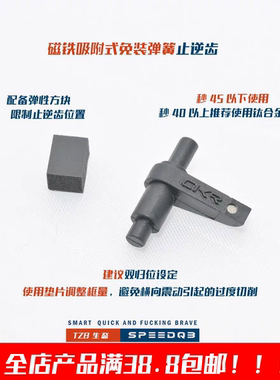 TZB研发 磁吸式无簧止逆齿 /燕尾延时器 模型