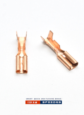 TZB优选 不易断磷铜电机插簧1对