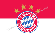 德甲 拜仁慕尼黑足球俱乐部旗帜 FC Bayern Munich 拜仁队旗