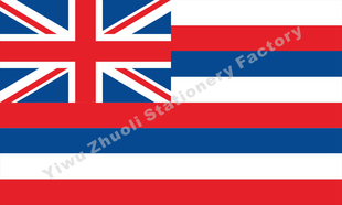 国旗外国旗夏威夷州州旗Hawaii Stateflag 4号规格