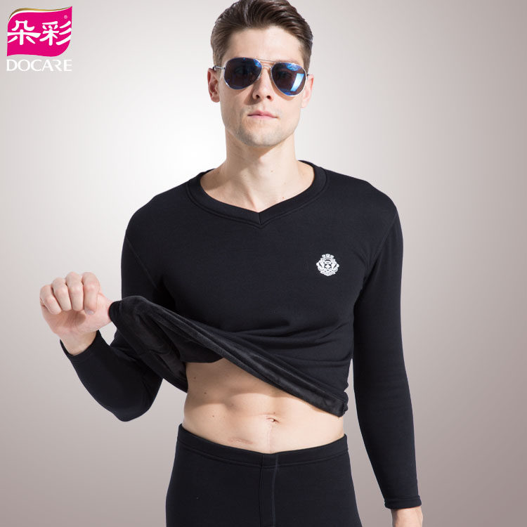 Sous-vêtement thermo jeunesse DOCARE luxueux en coton - Ref 752791 Image 1