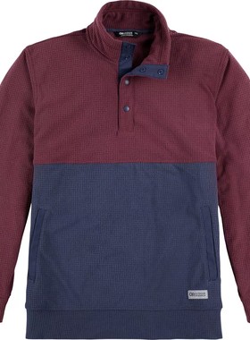 Outdoor Research Trail Mix男士薄格子抓绒衣OR同R1