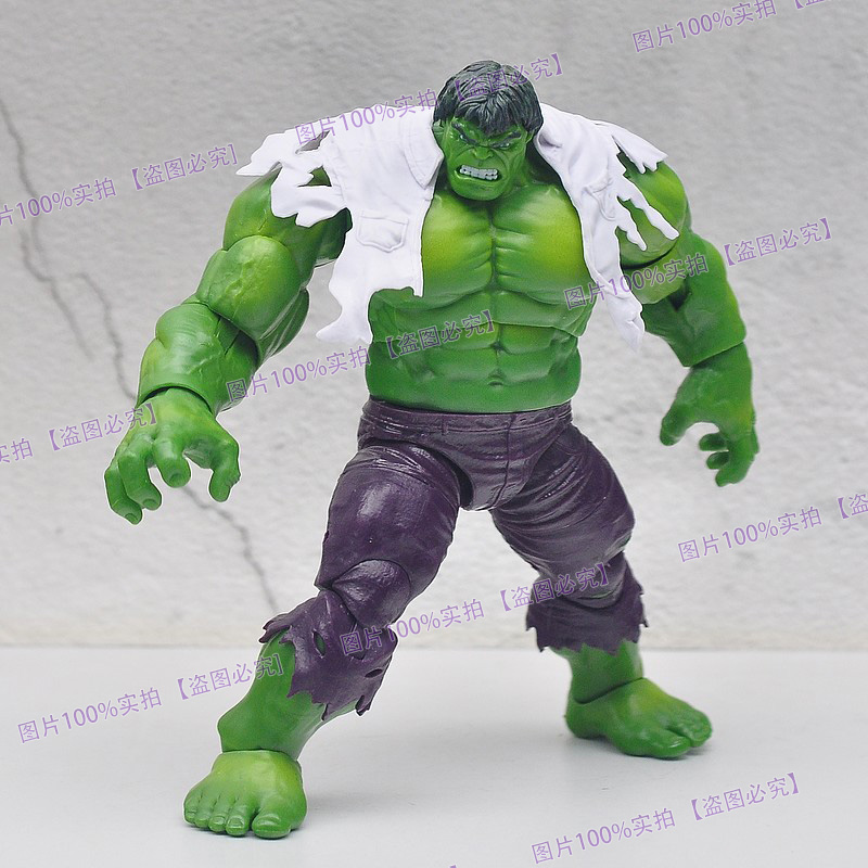 绿巨人浩克 复仇者联盟7寸关节可动玩偶人偶摆件玩具手办模型礼物