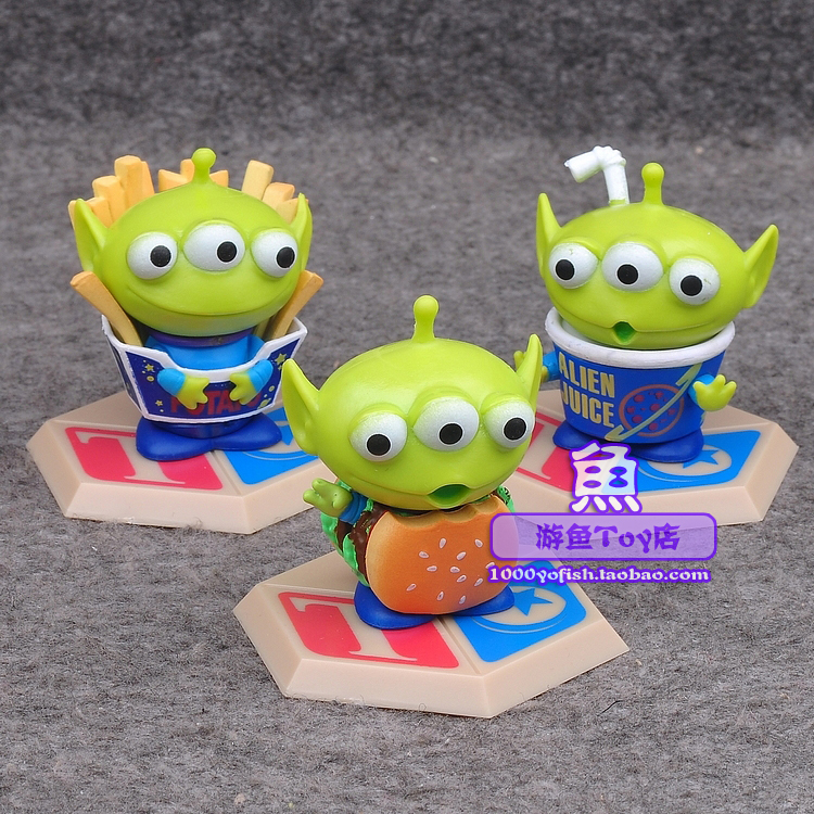 玩具总动员三眼怪摆件手办公仔