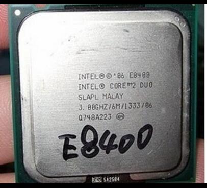 Intel酷睿2双核E8400 3.0G/6M/1333 正式版 775针台式机CPU 电脑硬件/显示器/电脑周边 CPU 原图主图