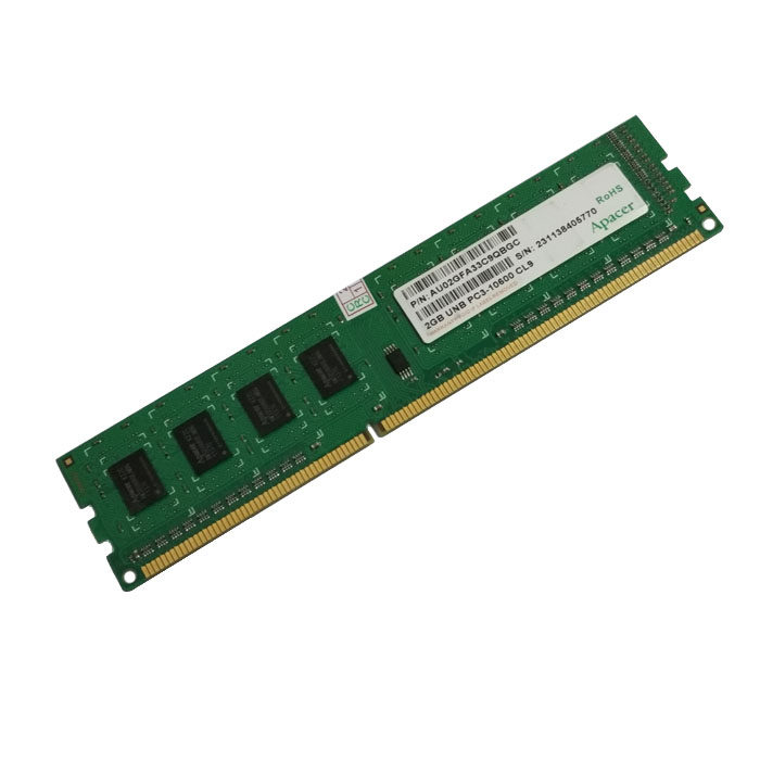 apacer/宇瞻 ddr3 1333 2g 台式机内存条pc3 10600u兼容1g 4g电脑