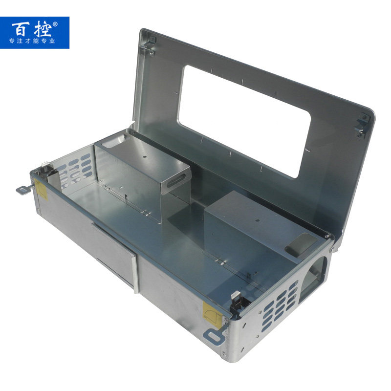 宜控视窗捕鼠器大号食品厂审核连续捕捉老鼠笼双开门带锁老鼠笼