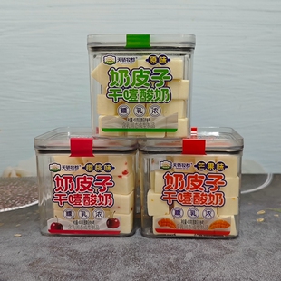 天骄牧都奶皮子干噎酸奶450克内蒙特产酸奶块奶制品零食休闲小吃