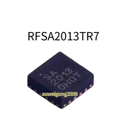 RFSA2013TR7 QFN-16 RF衰减器芯片IC 全新原装正品 提供BOM表配单