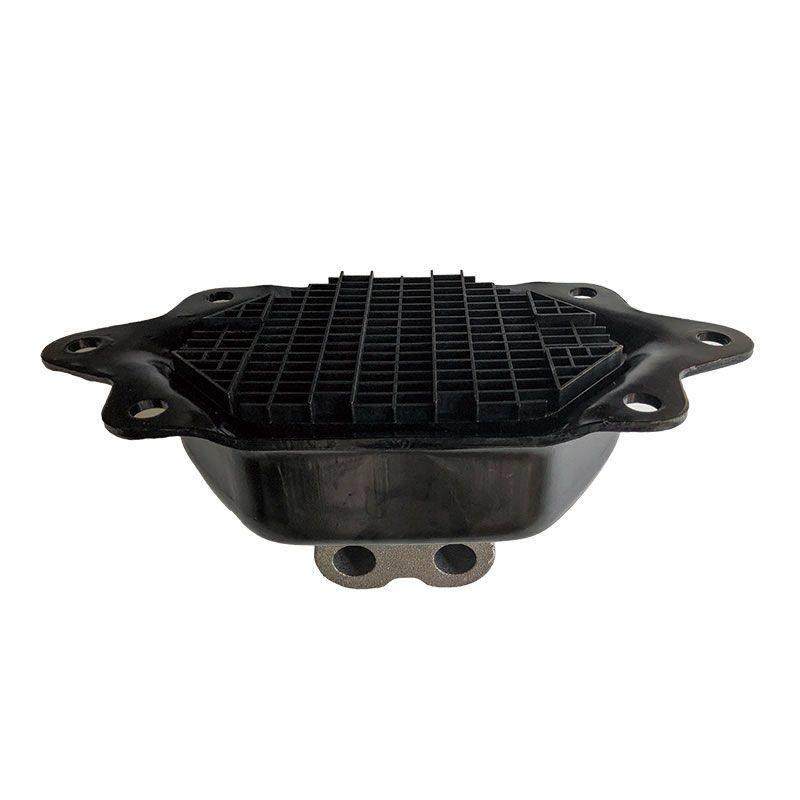 东风天龙旗舰发动机后悬软垫总成1001150-TL380减震垫支架机脚垫