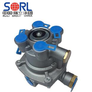 半挂车超前刹车阀继动阀富华桥刹车三桥阀同步四六孔通用瑞立正品