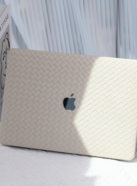 Macbook笔记本保护壳M4芯片苹果Pro14电脑16编织纹A2779外壳m3保护套A2681配件Air15轻薄PU皮13.6套A2337