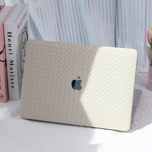 Macbook笔记本保护壳M4芯片苹果Pro14电脑16编织纹A2779外壳m3保护套A2681配件Air15轻薄PU皮13.6套A2337