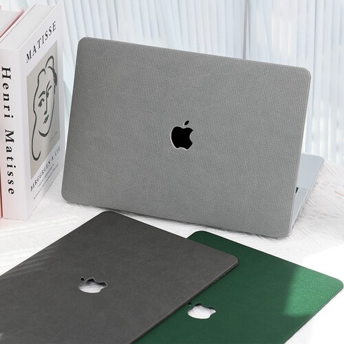 Macbook笔记本保护壳M4芯片苹果Pro14电脑16细格纹A2779外壳m3保护套A2681配件Air15轻薄PU皮13.6套A2337