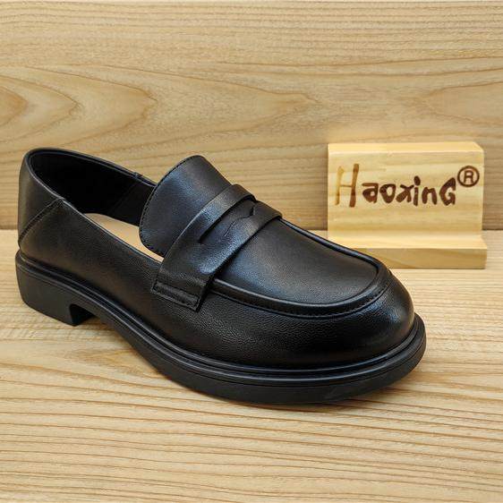 2024豪行秋季新款正品真皮乐福鞋休闲舒适低跟圆头女单鞋24338363,女鞋,乐福鞋（豆豆鞋）,淘宝优惠券,粉丝福利购,淘宝优惠卷