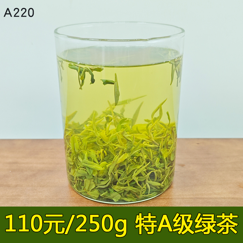 日照两车绿茶250克特A级春茶2024年明茶头采自产高山炒青浓香茶叶 茶 日照绿茶 原图主图